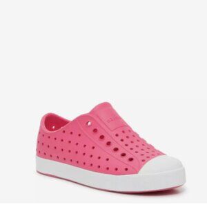 Native Shoes Jefferson Slip-On Sneaker Hot Pink Kids Size C6